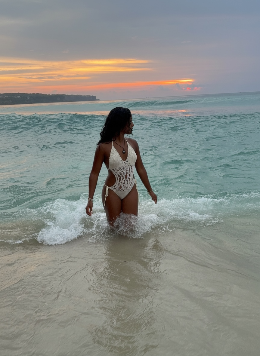 ‘White Water’ Swimsuit