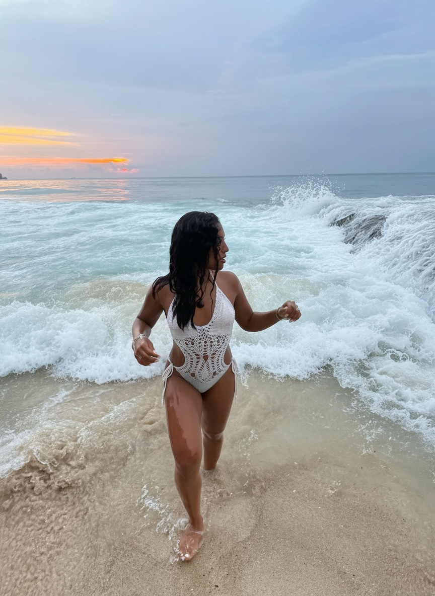 ‘White Water’ Swimsuit