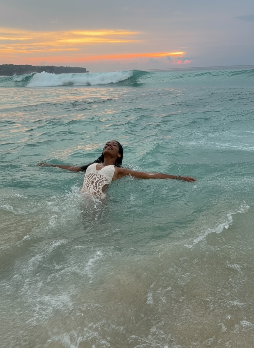 ‘White Water’ Swimsuit